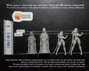 Galactic Warrior Girl - Sexy Pin-Up Fan Art - 3D Printed Miniature Figure - 32mm / 75mm / 170mm Scale - Garage Kit