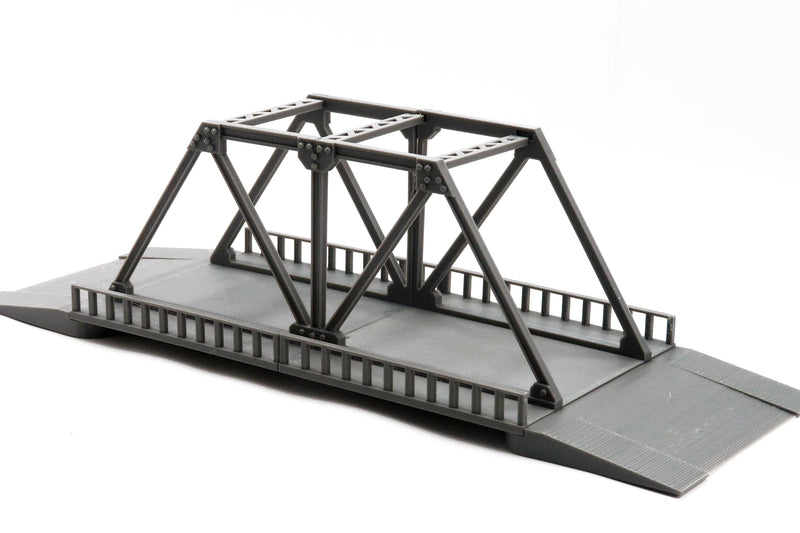 Pratt Truss Bridge - 3D Printed Miniature Wargaming Terrain 28mm / 20mm / 15mm Scale