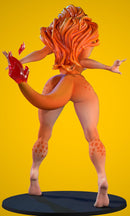 Charmelle - Sexy Pin-Up Fan Art - 3D Printed Miniature Figure - 32mm / 75mm / 170mm Scale - Garage Kit