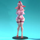 Chanchelyn - Sexy Pin-Up Fan Art - 3D Printed Miniature Figure - 32mm / 75mm / 170mm Scale - Garage Kit