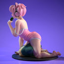 Jiglia - Sexy Pin-Up Fan Art - 3D Printed Miniature Figure - 32mm / 75mm / 170mm Scale - Garage Kit