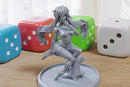 Pidgette - Sexy Pin-Up Fan Art - 3D Printed Miniature Figure - 32mm / 75mm / 170mm Scale - Garage Kit
