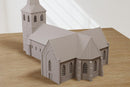Oosterbeek Old Church - WW2 Intact or Damaged - 3D Printed Miniature Wargaming Terrain 28mm / 20mm / 15mm Scale
