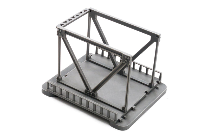 Pratt Truss Bridge - 3D Printed Miniature Wargaming Terrain 28mm / 20mm / 15mm Scale