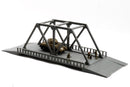 Pratt Truss Bridge - 3D Printed Miniature Wargaming Terrain 28mm / 20mm / 15mm Scale