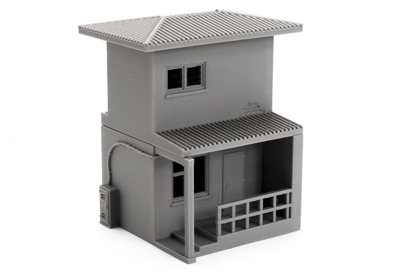 Zona Alfa Small Guard House / Cold War in the East - 3D Printed Miniature Wargaming Terrain 28mm / 20mm / 15mm Scale