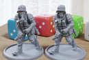 Heretic Grenadiers - 28mm/32mm Scale 3D Printed Miniatures for Trench Warfare Darkgrim Miniature Tabletop Wargames