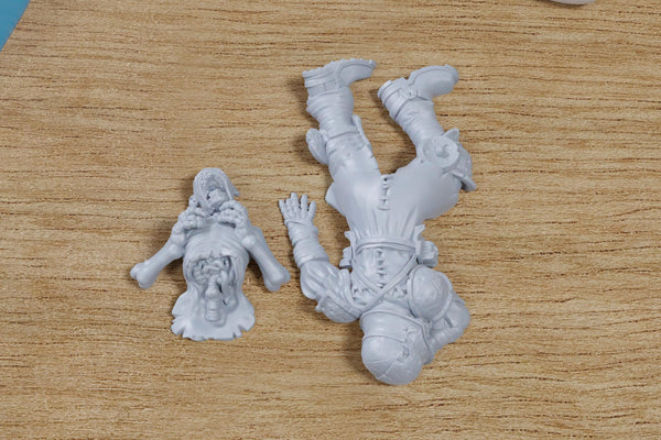 Heretic Corpses - 28mm/32mm Scale 3D Printed Miniatures for Trench Warfare Darkgrim Miniature Tabletop Wargames