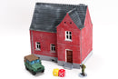 Fulda Cap West German Village House DS T1 - 3D Printed Miniature Cold War Era Wargaming Terrain 28mm / 20mm / 15mm Scale