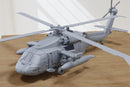 UH-60A Black Hawk Helicopter - 3D Printed Miniature for Tabletop Wargames - 28mm / 20mm / 15mm Scales