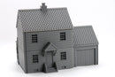 American Suburban House Set Volume 1 – Four Building Bundle - Miniature Wargaming Terrain