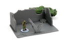 Destroyed Soviet Bus Stop – 3D Printed Miniature Wargaming Terrain