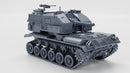M52 105mm SPH - West German Cold War Era - 3D Printed Miniature Wargaming Combat Vehicle