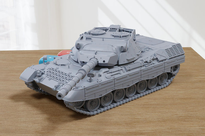 Leopard 1A1 - West German Cold War - 3D Printed Miniature Wargaming Combat Vehicle