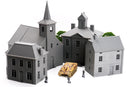 Ardennes Village Set - 3D Printed Miniature WW2 Wargaming Terrain 28mm / 20mm / 15mm Scale