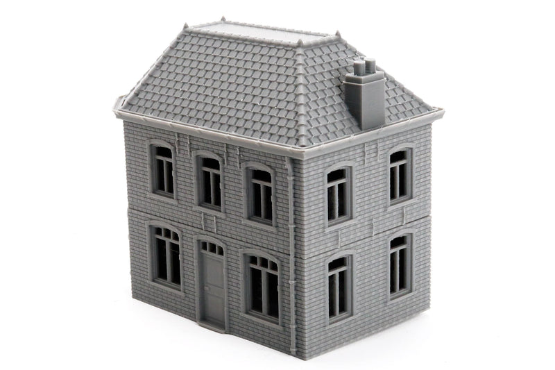 Ardennes Village Set - 3D Printed Miniature WW2 Wargaming Terrain 28mm / 20mm / 15mm Scale
