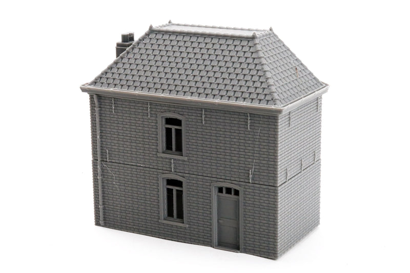 Ardennen Vielsalm Cottage - 3D Printed Miniature WW2 Wargaming Terrain 28mm / 20mm / 15mm Scale