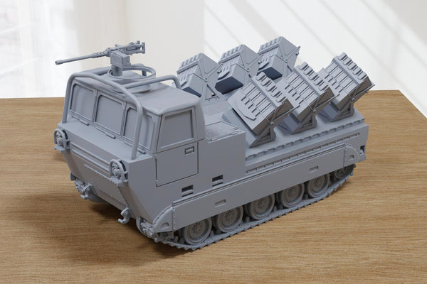 M548A1 Skorpion Minelayer - West German Cold War Era - 3D Printed Miniature Wargaming Combat Vehicle