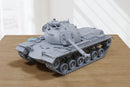 M48A2 Patton - West German Cold War Era - 3D Printed Miniature Wargaming Combat Vehicle