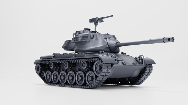 M47 General Patton II - West German Cold War - 3D Printed Miniature Wargaming Combat Vehicle