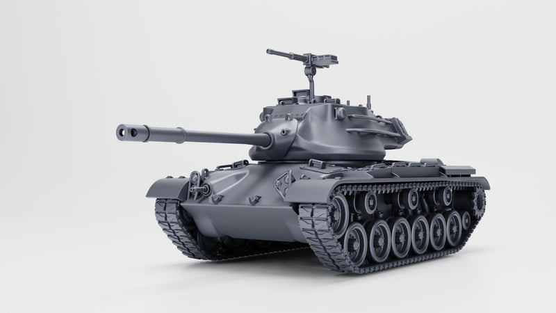 M47 General Patton II - West German Cold War - 3D Printed Miniature Wargaming Combat Vehicle