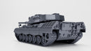 Leopard 1A1 - West German Cold War - 3D Printed Miniature Wargaming Combat Vehicle