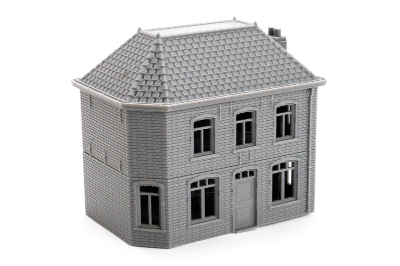 Ardennen Vielsalm Cottage - 3D Printed Miniature WW2 Wargaming Terrain 28mm / 20mm / 15mm Scale