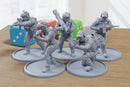 Lycan PMC Urban - 28mm/32mm Scale 3D Printed Miniatures for Miniature Wargaming & Tabletop RPGs