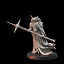 Grimdark Oracle – Mystic Commander - 28mm/32mm Scale 3D Printed Miniatures for Trench Warfare Darkgrim Miniature Tabletop Wargames