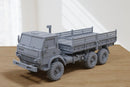 Kamaz 6x6 Cargo Truck AMMO - 3D Printed Miniature Tabletop Wargaming Combat Vehicle 28mm / 15mm Scale