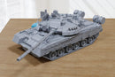 T-80U Soviet Main Battle Tank - 3D Printed Miniature Tabletop Wargaming Combat Vehicle 28mm / 15mm Scale