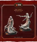 Grimdark Battle Nuns - 28mm/32mm Scale 3D Printed Miniatures for Trench Warfare Darkgrim Miniature Tabletop Wargames
