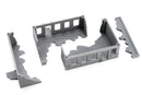 Stalingrad Ruined Building MTST5 - 3D Printed Miniature Wargaming Terrain (WWII Urban Ruins)
