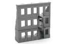 Stalingrad Ruined Building MTST5 - 3D Printed Miniature Wargaming Terrain (WWII Urban Ruins)