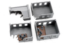 Stalingrad Ruined Building MTST8 - 3D Printed Miniature Wargaming Terrain (WWII Urban Ruins)