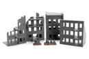 Stalingrad Ruined City Set - Volume 2 - 3D Printed Miniature Wargaming Terrain (WWII Urban Ruins)