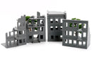 Stalingrad Ruined City Set - Volume 2 - 3D Printed Miniature Wargaming Terrain (WWII Urban Ruins)