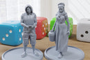 African Сivilians Duo - 3D Printed Miniature Wargames Minifigures - Tabletop Modern Warfare - 28mm / 32mm Scale
