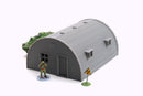 Quonset Hut Barrack - Miniature Wargaming Terrain - Zona Alfa - Team Yankee - 3D Print