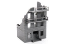 Stalingrad Ruined Building MTST7 - 3D Printed Miniature Wargaming Terrain (WWII Urban Ruins)