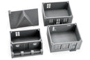 Northern France Town House NDF-03 - 3D Printed WW2 Miniature Wargaming Terrain