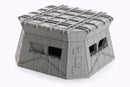 Bastion-9 Grimdark Sci-Fi Pillbox – 28mm 3D Printed Tabletop Terrain Bunker with Removable Roof