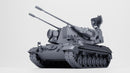 Flakpanzer Gepard SPAAG - West German Cold War - 3D Printed Miniature Wargaming Combat Vehicle