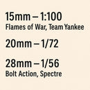 VAB Mephisto HOT Missile Carrier - Modern War - 3D Printed Miniature Wargaming Vehicle