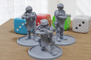 Stalker Soldiers Trio MP5 - 3D Printed Minifigures - Post Apocalyptic Miniature for Tabletop Wargames like Zona Alfa