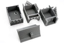 Medieval Fantasy House, 28mm RPG Terrain, Night District Tabletop Building, Archway House