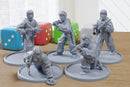 Soviet Airborne Assault Troops - Miniature Tabletop Wargaming - 3D Printed 28mm / 32mm Scale Minifigures