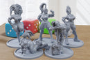 Sexy Valkyrie Pinup Babes Squad - 28mm/32mm Scale 3D Printed Miniatures Tabletop Wargaming