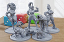 Sexy She-Orc Pinup Babes Squad - 28mm/32mm Scale 3D Printed Miniatures Tabletop Wargaming