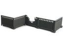 Soviet Concrete Wall P-6vr | Modular Cold War Barrier | Zona Alfa Terrain | 15mm, 20mm, 28mm, 32mm, HO